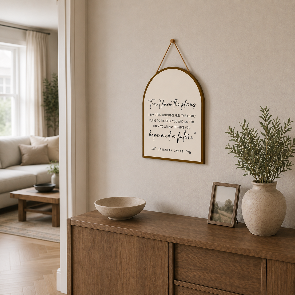 Jeremiah 29:11 Christian Wall Decor