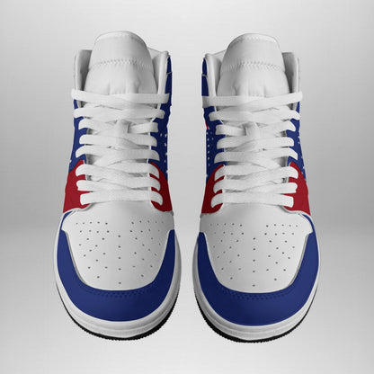 Faith & Liberty Eagle Shoes - Men's Synthetic Leather Stitching Shoes