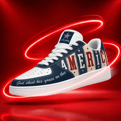 America 250th Anniversary Men's Air Force Shoes