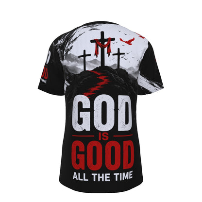 God Is Good All The Time Christian Mesh T-Shirt