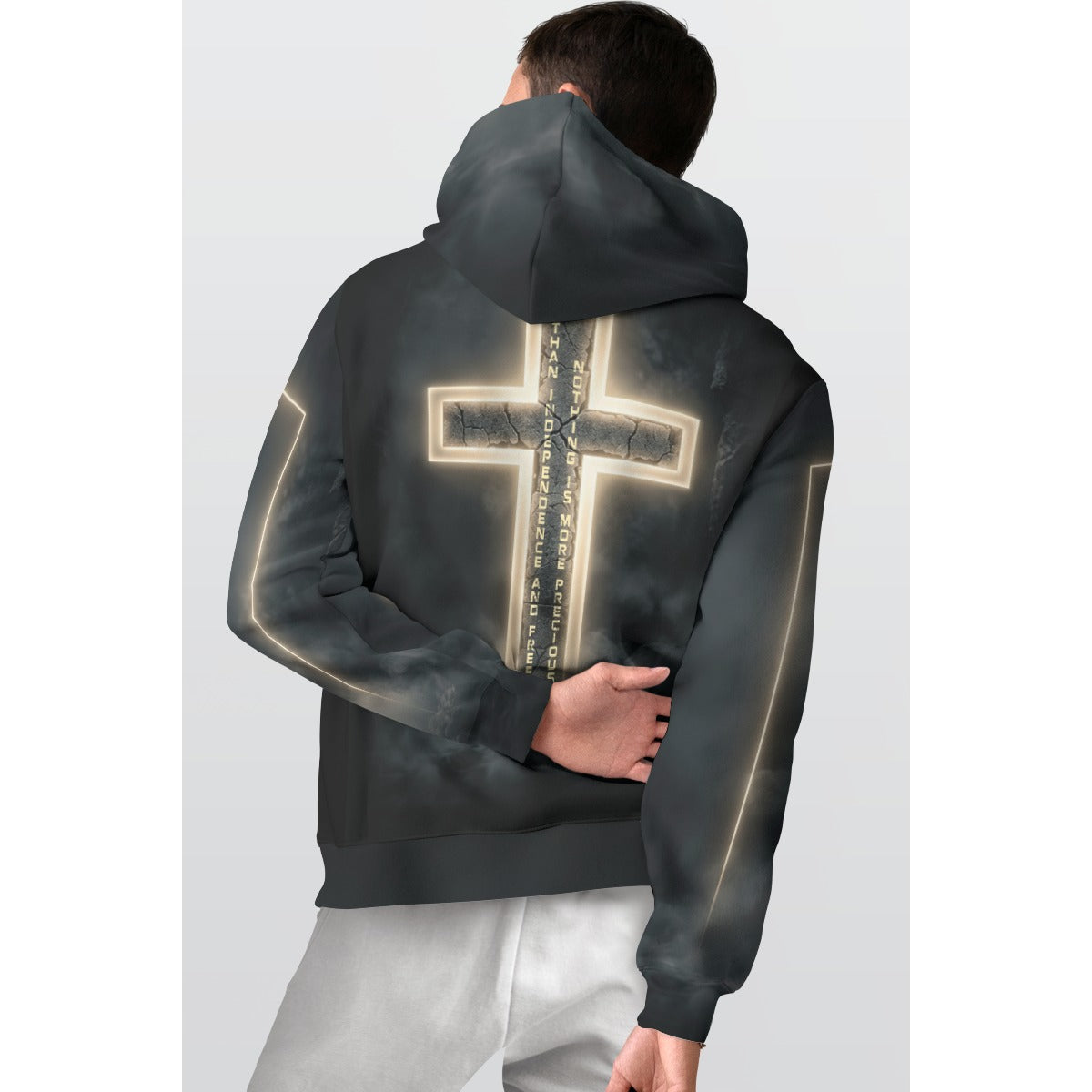 Lion Cross Faith Hoodie