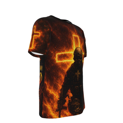 Not Everyone Can Walk Through Fire Christian Veteran T-Shirt