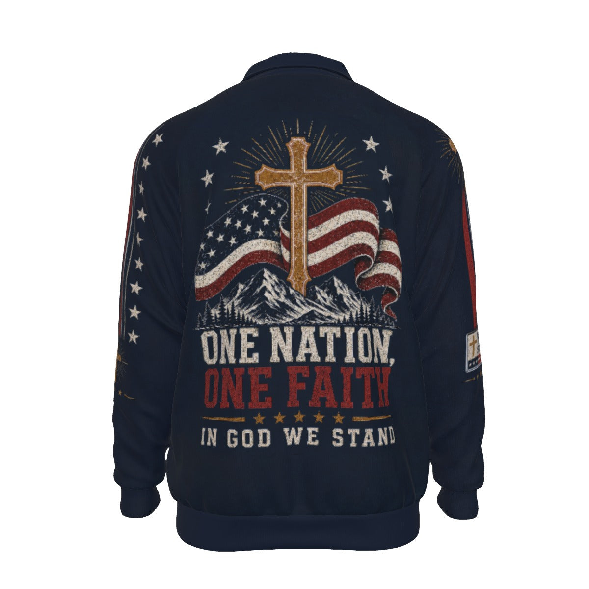 Faith Under God Patriotic Apparel Jacket