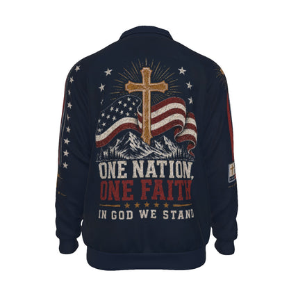 Faith Under God Patriotic Apparel Jacket
