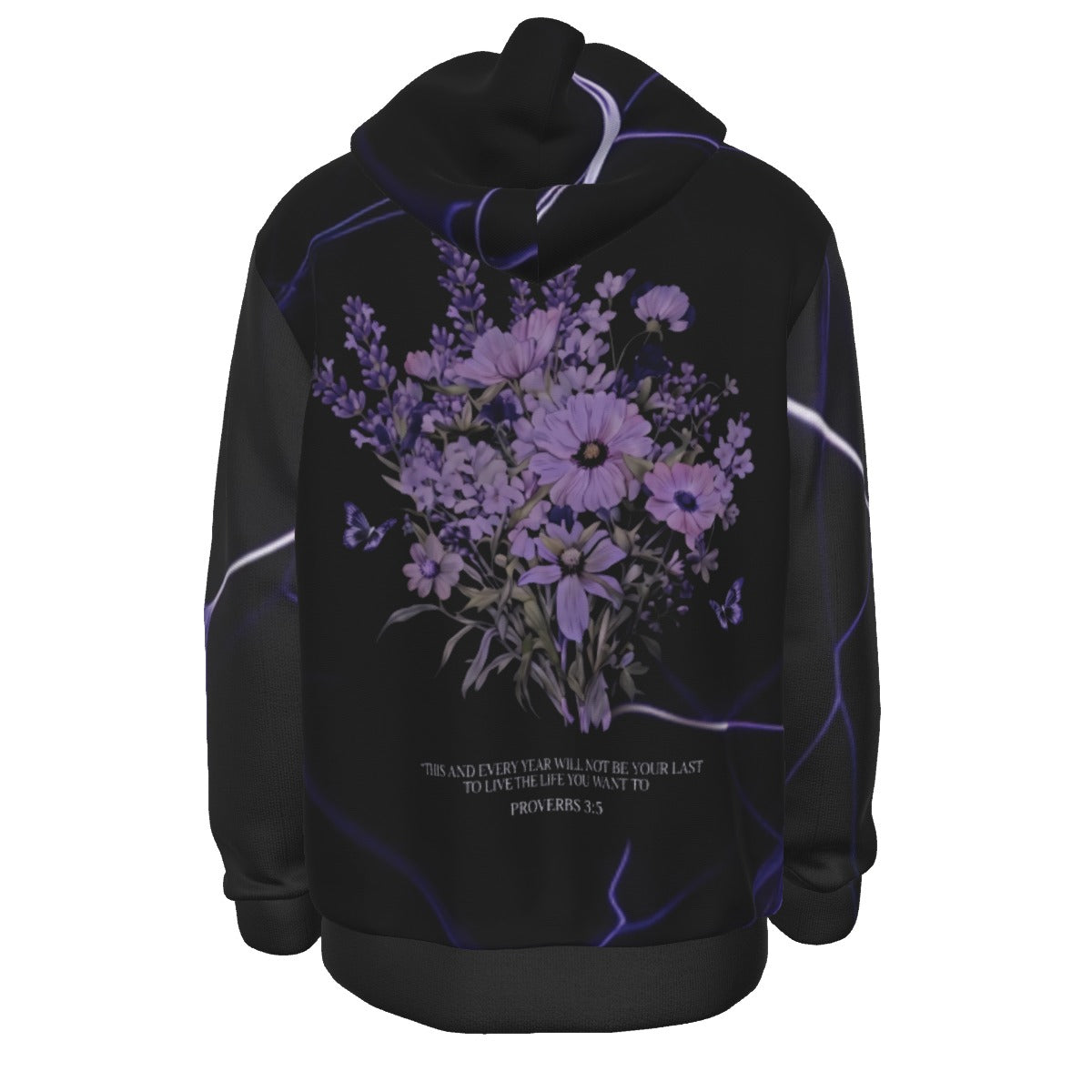 Faith Over Fear Butterfly Hoodie