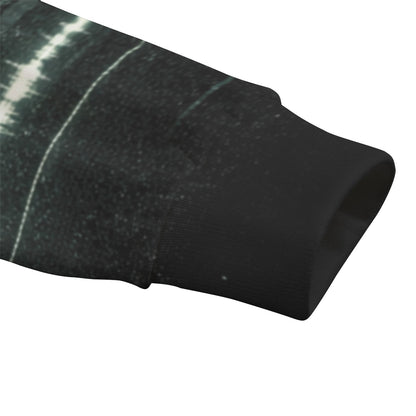 All-Over Print Unisex Drop-shoulder Knitted Fleece Sweater - DailyFits Faith Remains