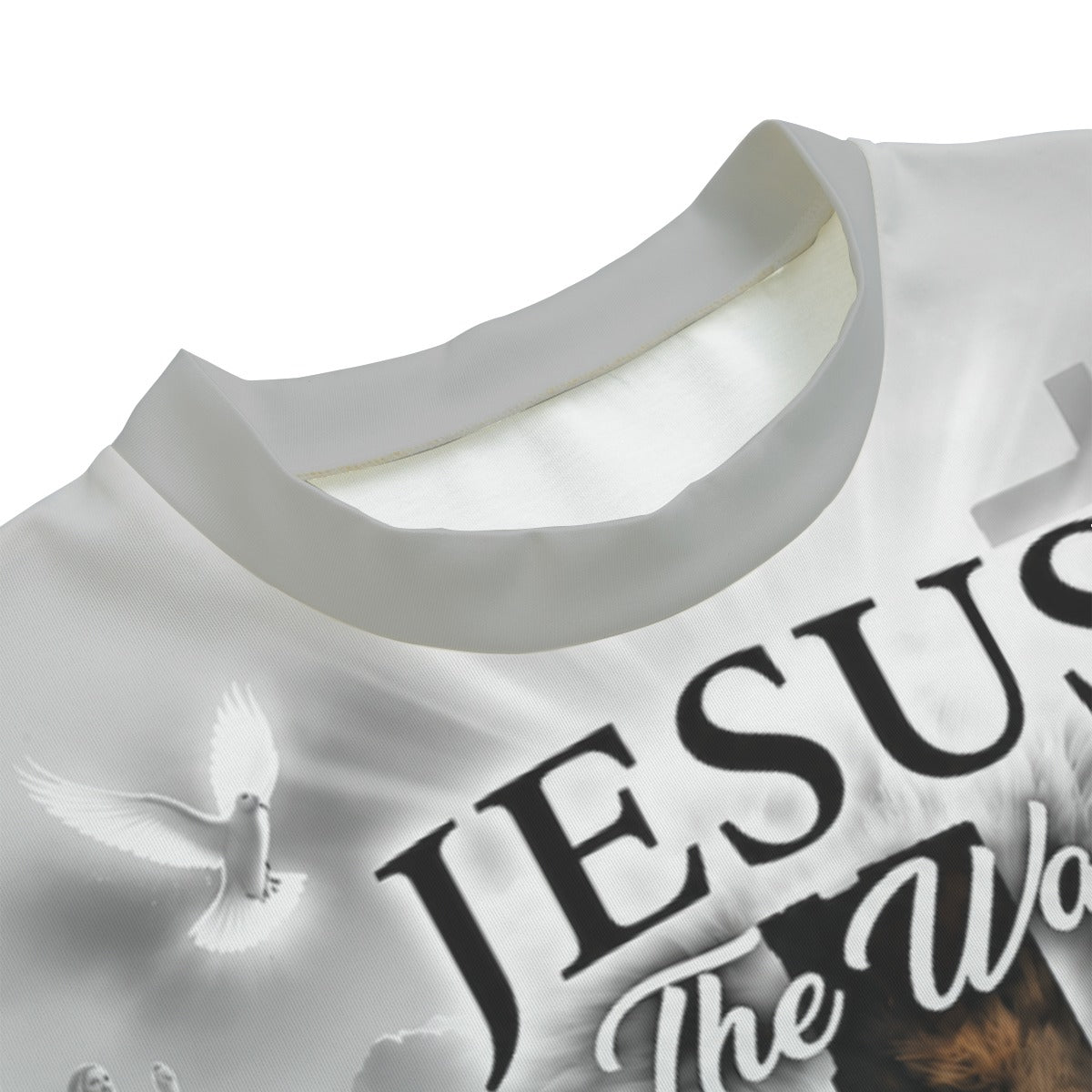 Jesus The Way The Truth The Life Lion Christian Sweatshirt