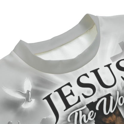 Jesus The Way The Truth The Life Lion Christian Sweatshirt