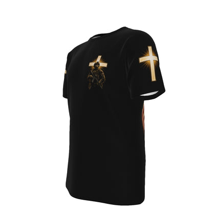I Fought for My Country I Stand for My God Christian Veteran T-Shirt