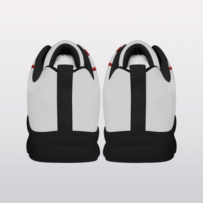 Christian Cross Patriotic - All-Over Print Men's Sports Shoes With Black Sole