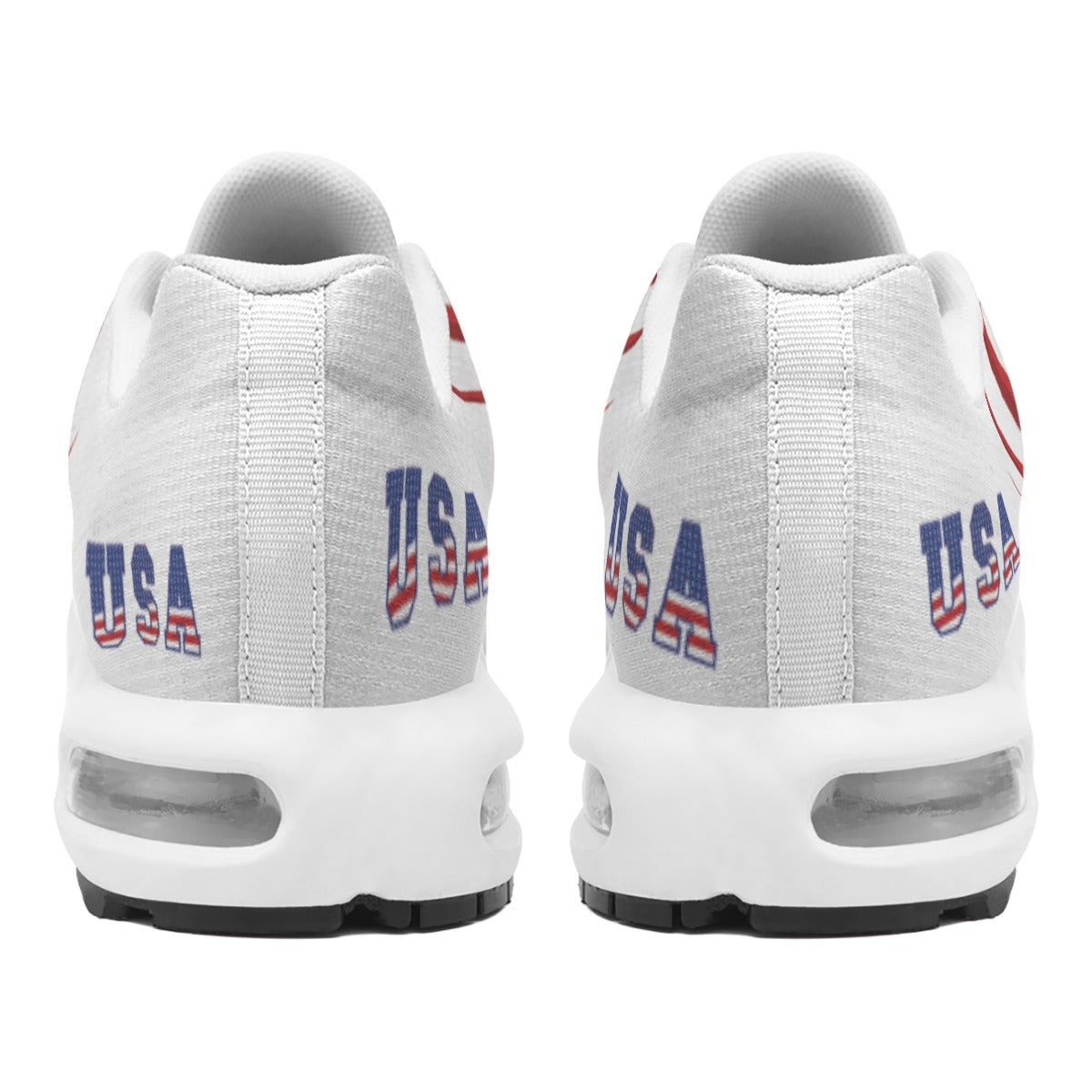 Christian Cross Patriotic - Men's Air Cushion Sports Shoes