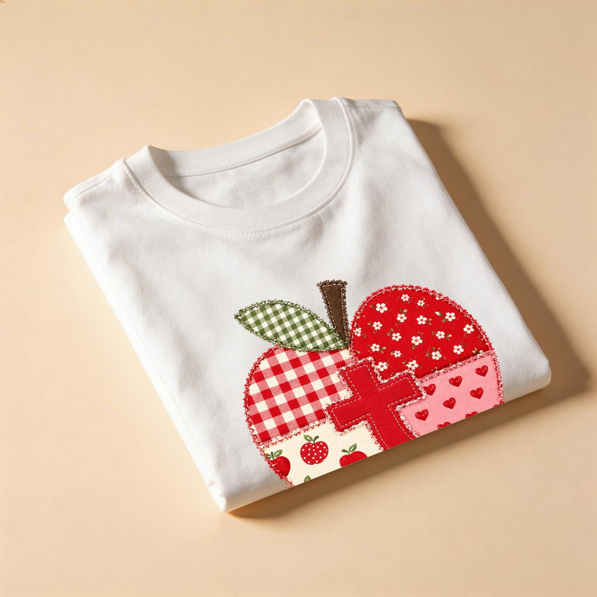 Christian Teacher Apple Shirt