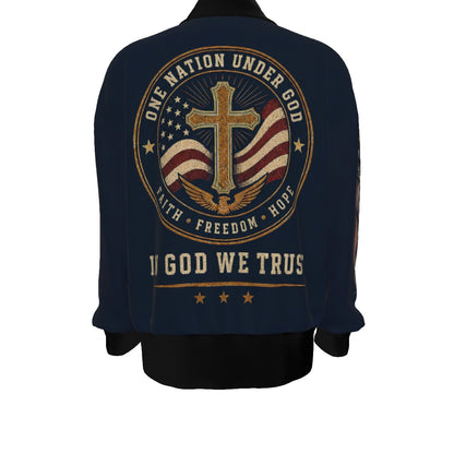 Faith Under God Patriotic Apparel Outwear