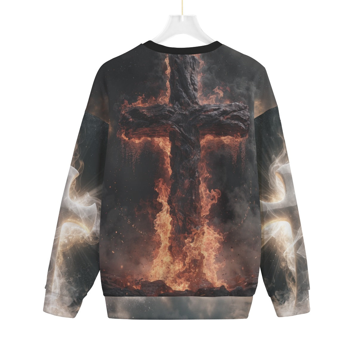 Jesus The Way - Trust - Life x Burning Cross Sweatshirt