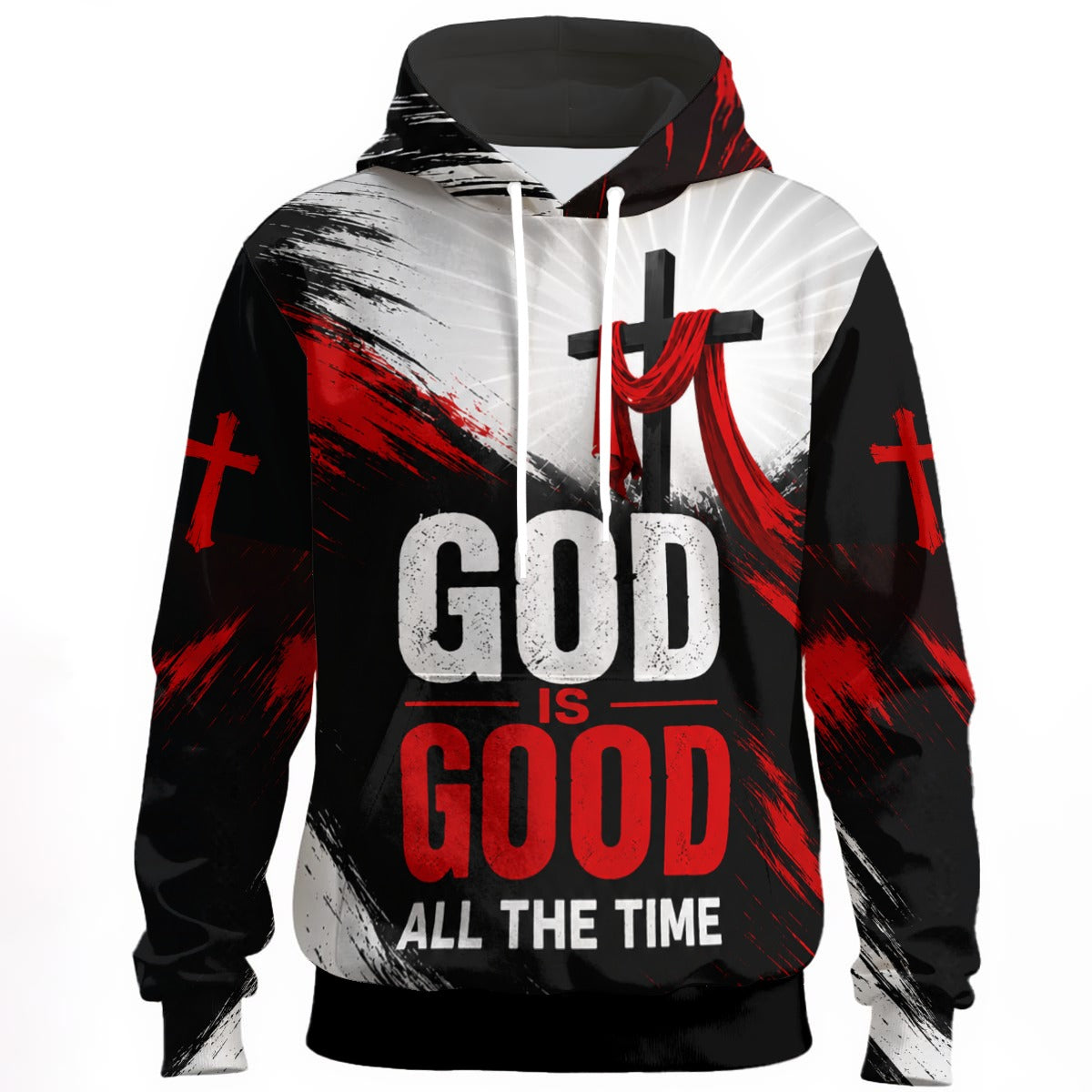 God Is Good All The Time Christian Hoodie