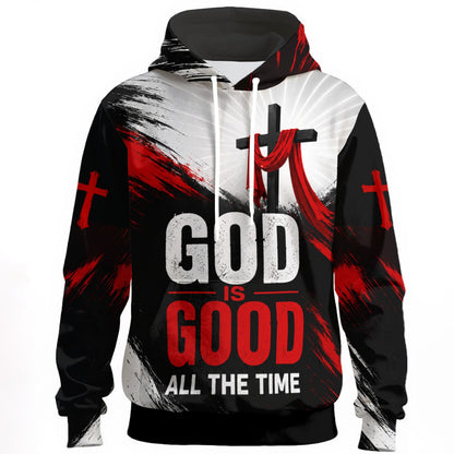 God Is Good All The Time Christian Hoodie