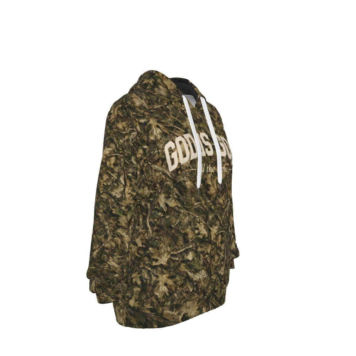 God Is Good All The Time Camo Christian Hoodie