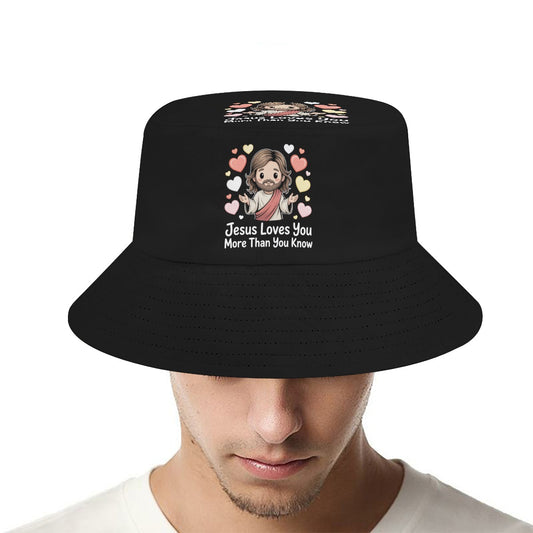 Jesus Loves You Small Bucket Hat