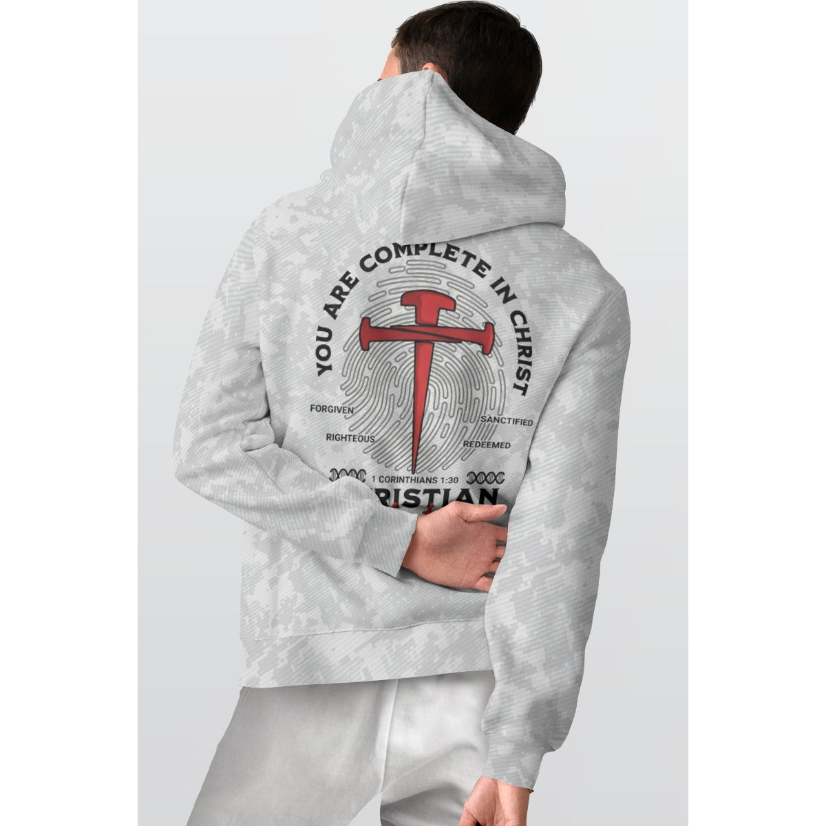 You Are Complete in Christ Hoodie