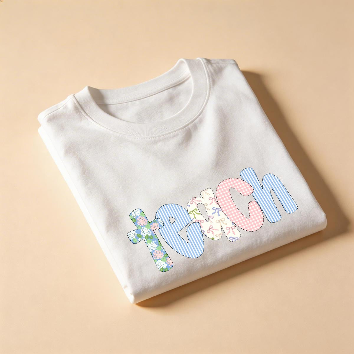 Teach Cross Christian Teacher Shirt