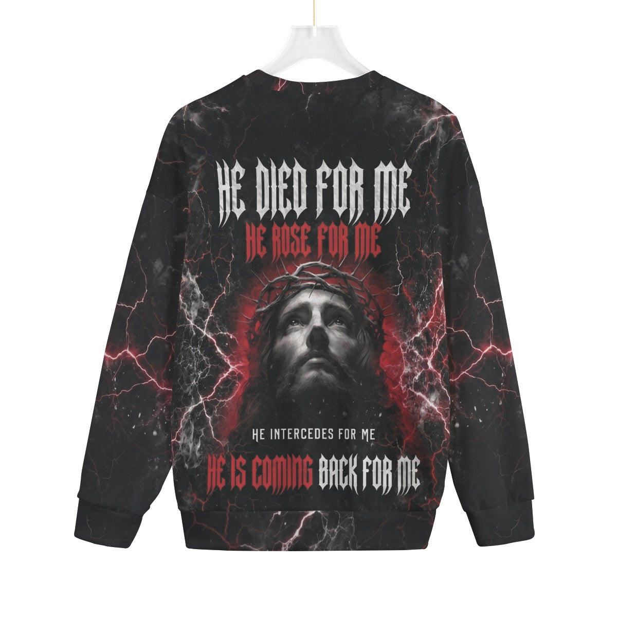 Jesus Crown of Thorns Sweatshirt