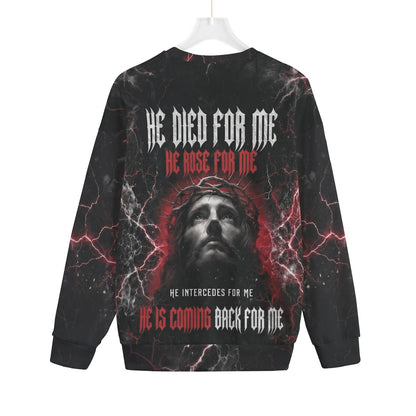 Jesus Crown of Thorns Sweatshirt