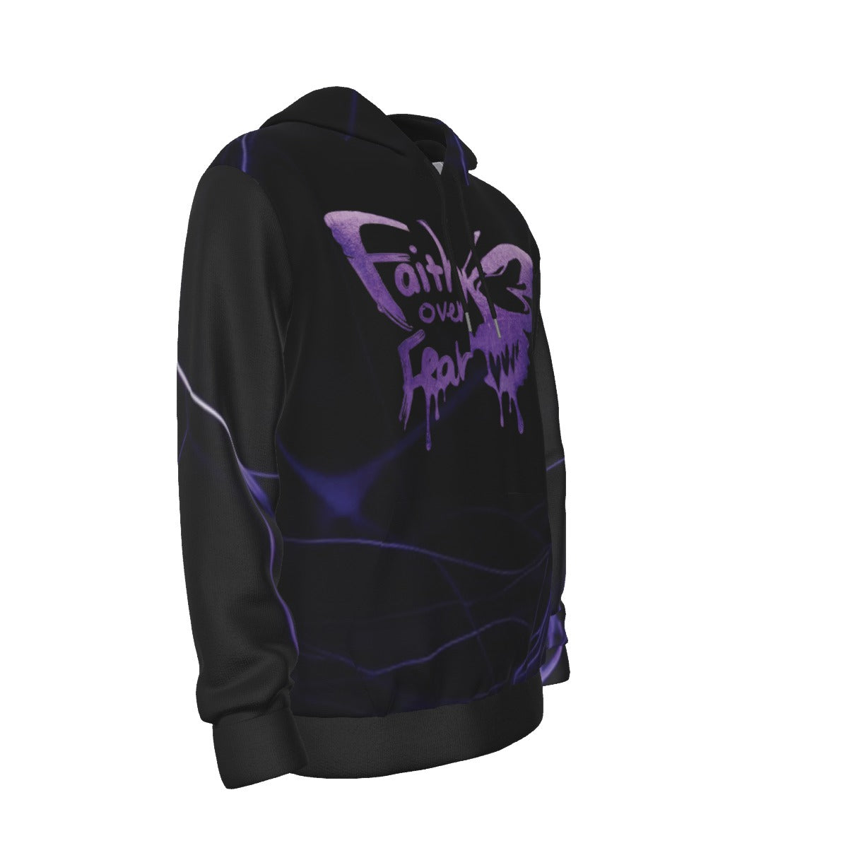 Faith Over Fear Butterfly Hoodie