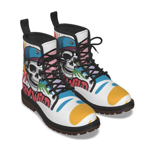 Freestyle Graffiti Martin Short Boots