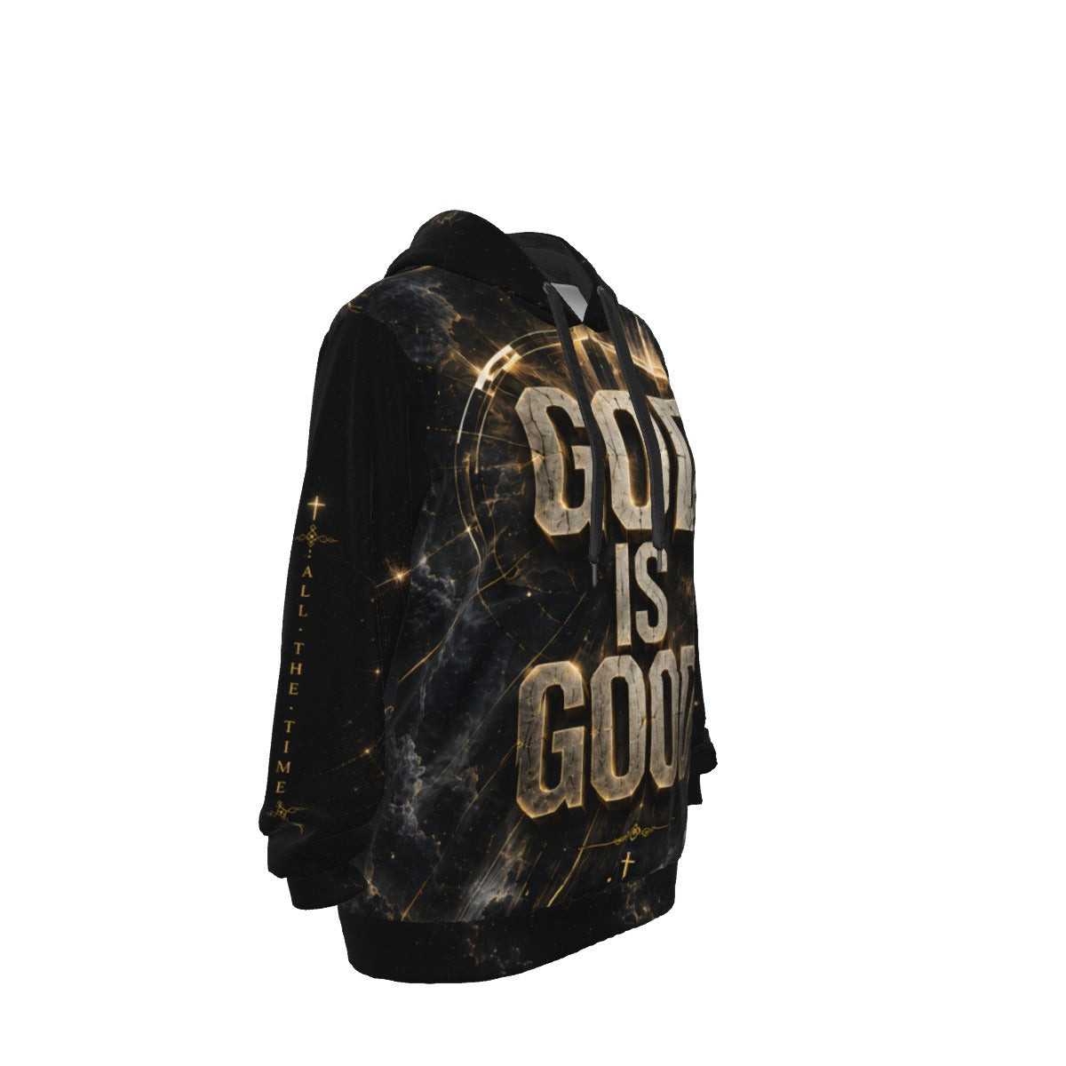 God Is Good All The Time Christian Cotton Hoodie