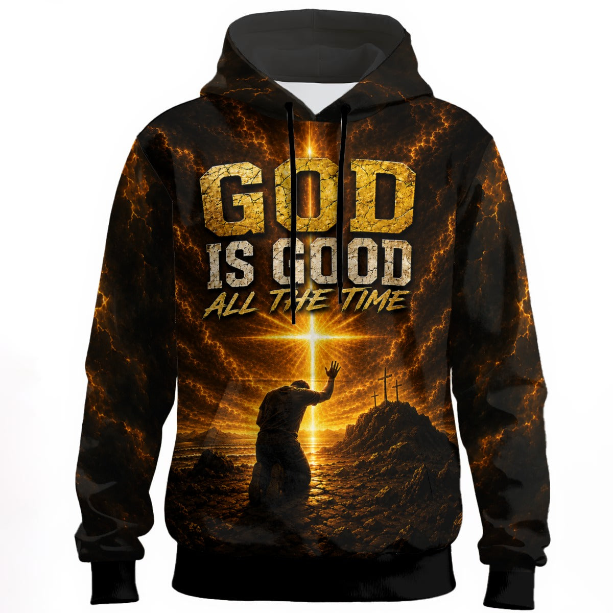 God Is Good All The Time Lion of Judah Hoodie