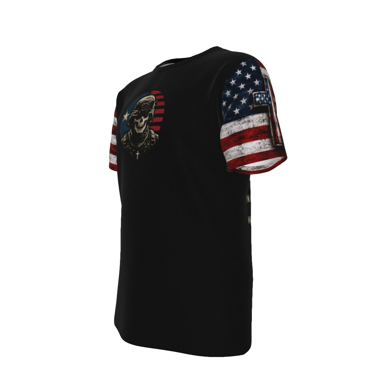 With the USA So Divided Veteran Patriotic T-Shirt