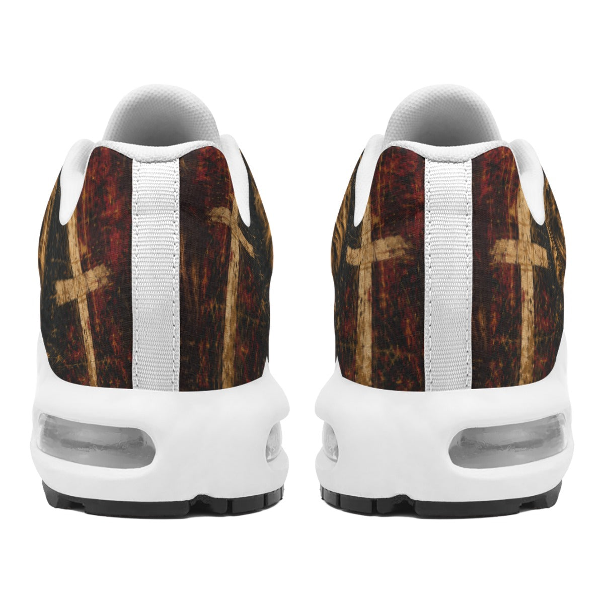 Lion Christian Be Strong Courageous Men's Air Cushion Sports Shoes