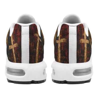 Lion Christian Be Strong Courageous Men's Air Cushion Sports Shoes