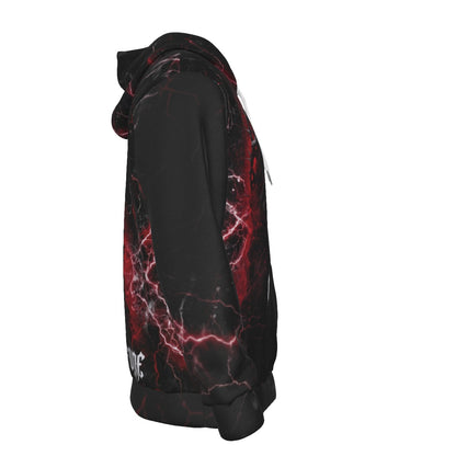 All-Over Print Men's Thicken Pullover Hoodie - DailyFits Jesus Crown of Thorns