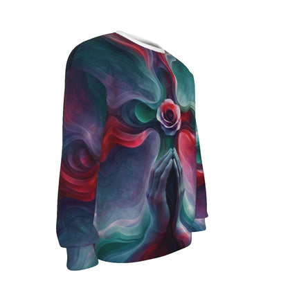 Hands Rose Cross Sweatshirt