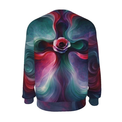 Hands Rose Cross Sweatshirt