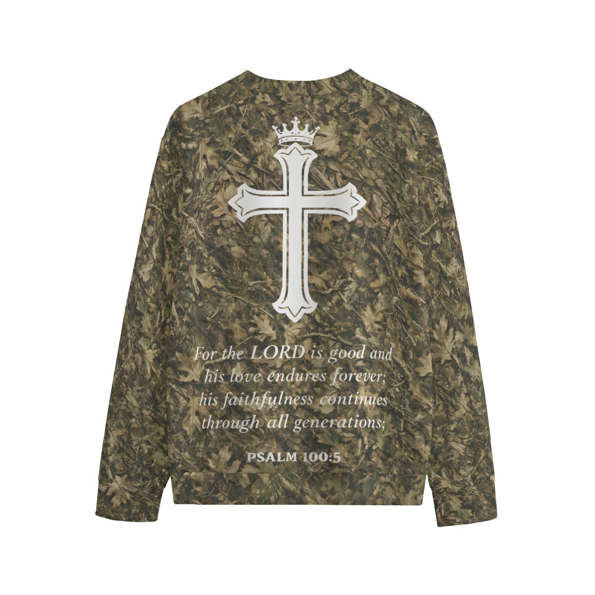 God Is Good All The Time Camo Christian Sweatshirt