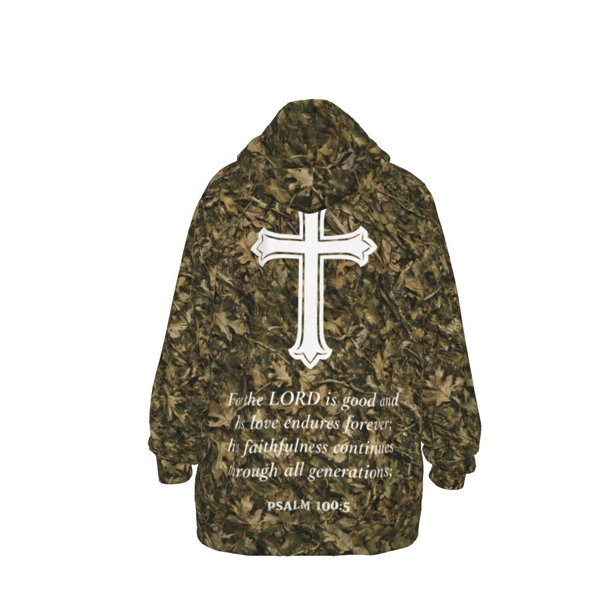 God Is Good All The Time Camo Christian Hoodie