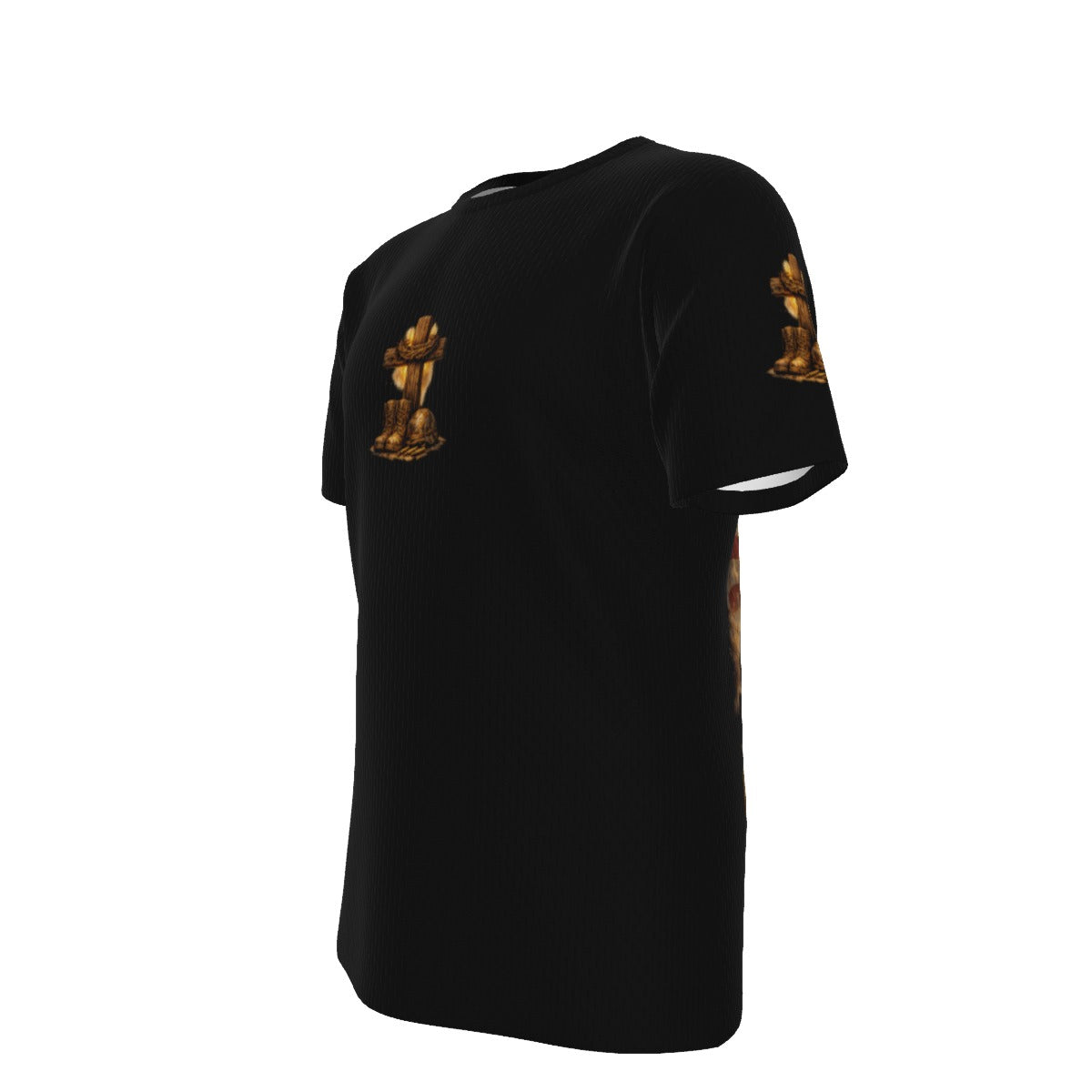 I Served My Country With Honor Guided by Faith Veteran T-Shirt