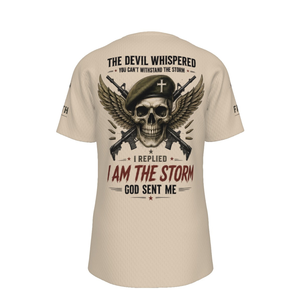 I Am the Storm Christian Veteran T-Shirt