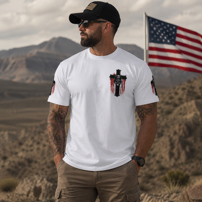 I Walk Through The Valley Of The Shadow Of Death But I Fear No Evil Psalm 23:4 T-Shirt