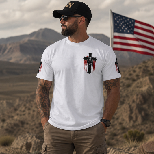 I Walk Through The Valley Of The Shadow Of Death But I Fear No Evil Psalm 23:4 T-Shirt