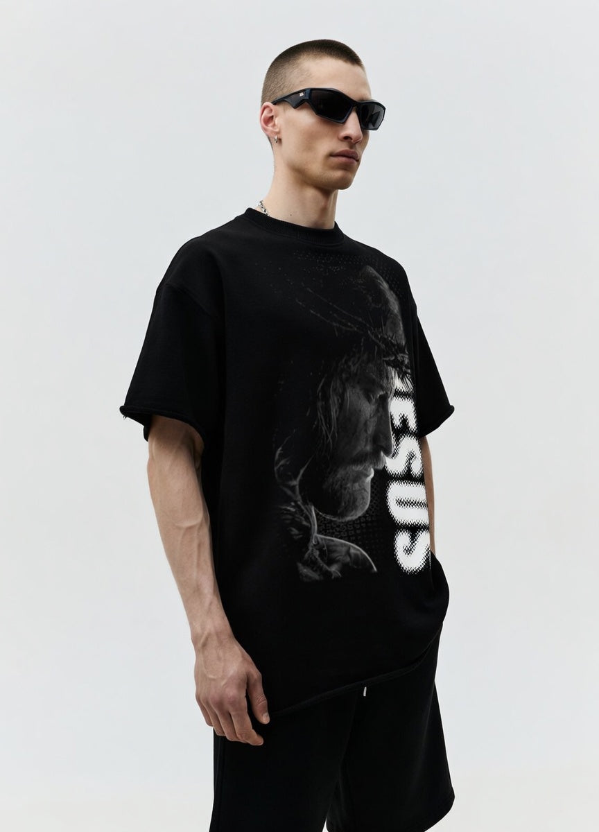 Dailyfits Modern Jesus Graphic T-Shirt