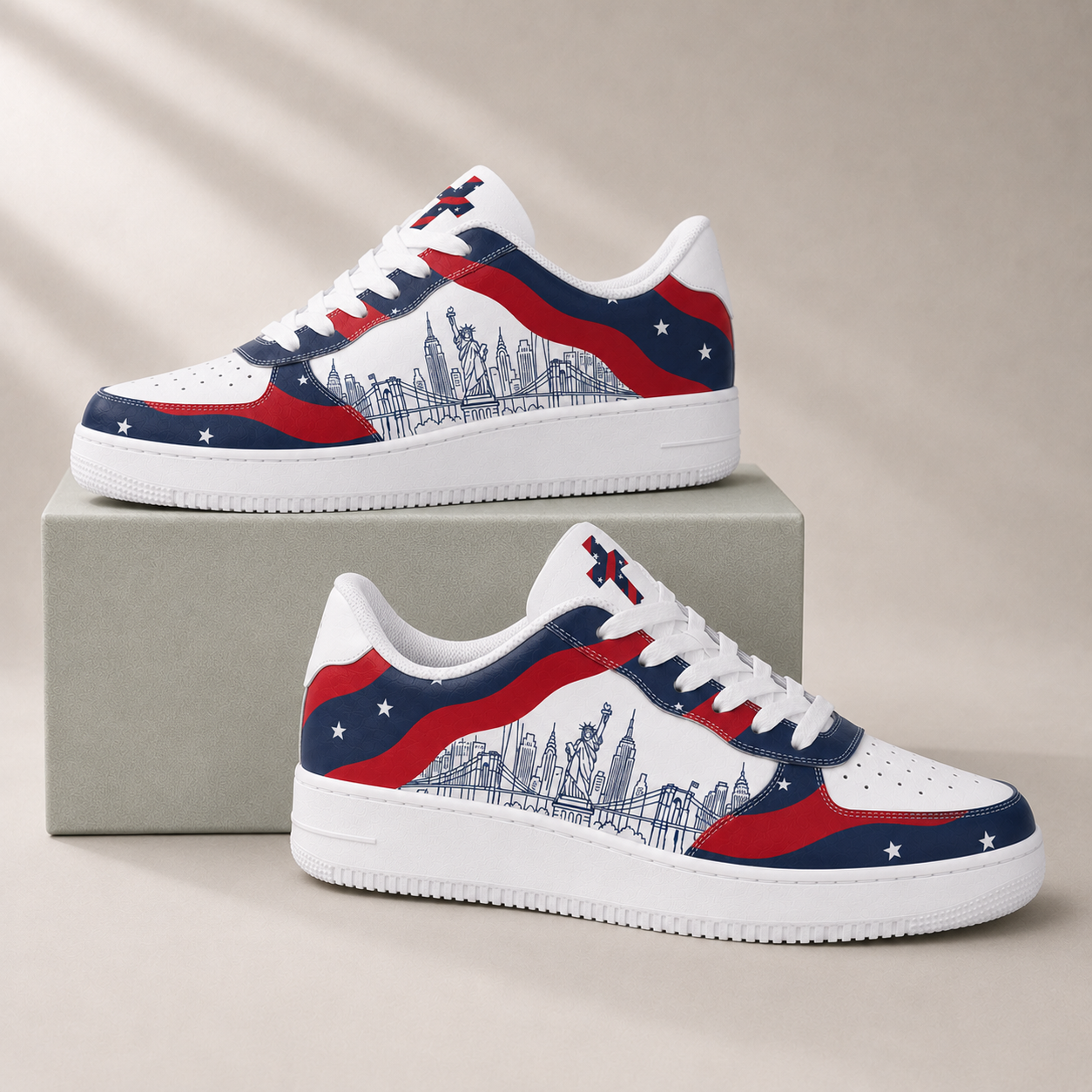 Christian Patriotic Liberty Skyline Men's Air Force Shoes