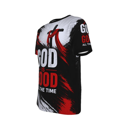 God Is Good All The Time Christian Mesh T-Shirt
