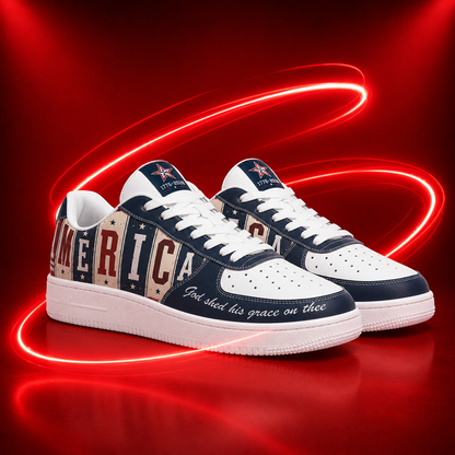 America 250th Anniversary Men's Air Force Shoes