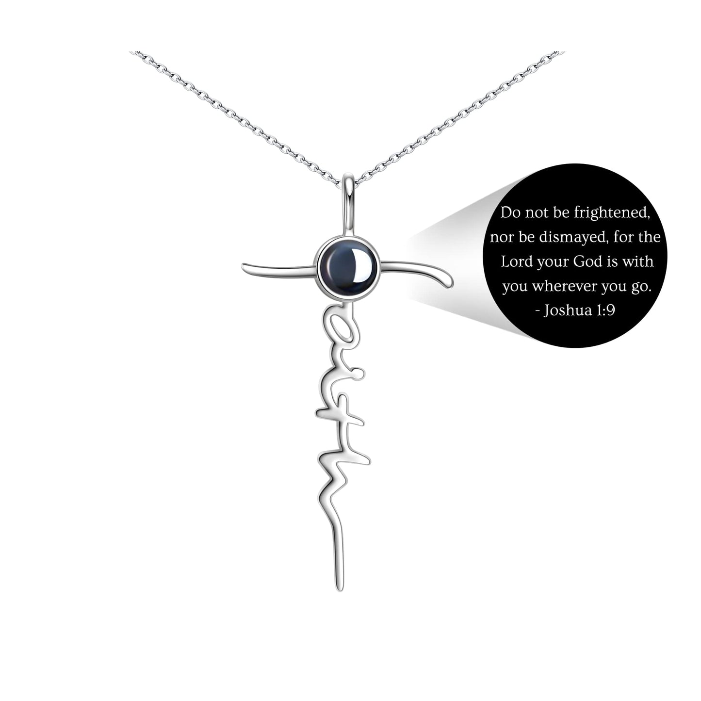 Faith Cross Necklace for Women