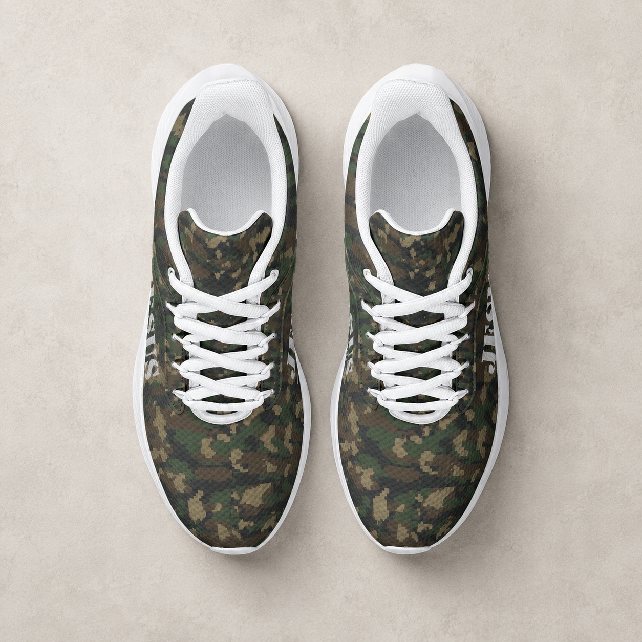 Jesus Love You Camo - Men's Road Running Shoes