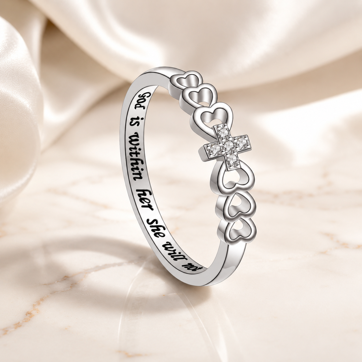 God Is Within Her Ring