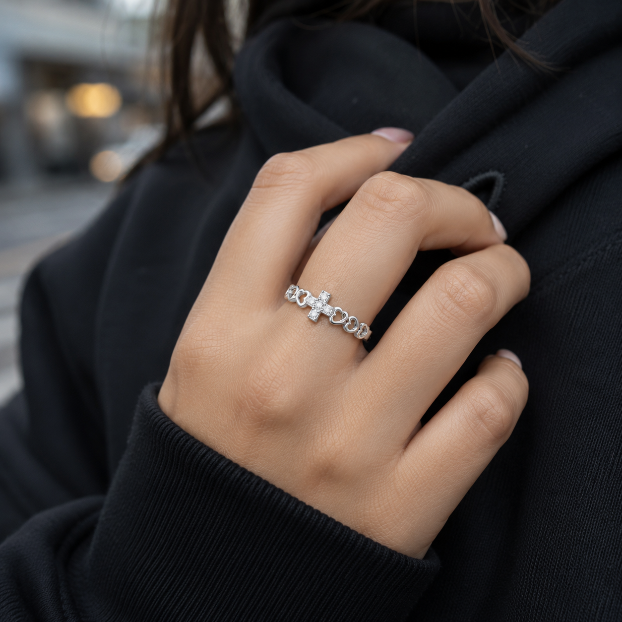God Is Within Her Ring